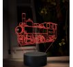 Beling 3D lampa, Parný rušeň U37.0, 16 farebná, SXR78