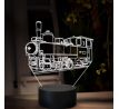 Beling 3D lampa, Parný rušeň U37.0, 16 farebná, SXR78