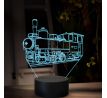 Beling 3D lampa, Parný rušeň U37.0, 16 farebná, SXR78