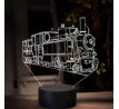Beling 3D lampa, Parný rušeň U45.9, 16 farebná, SXR79