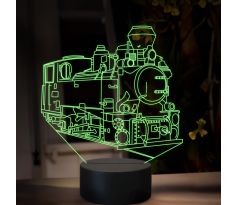 Beling 3D lampa, Parný rušeň U46.0, 16 farebná, SXR80