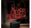 Beling 3D lampa, Parný rušeň U36, 16 farebná, SXR82