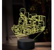 Beling 3D lampa, Parný rušeň U36, 16 farebná, SXR82