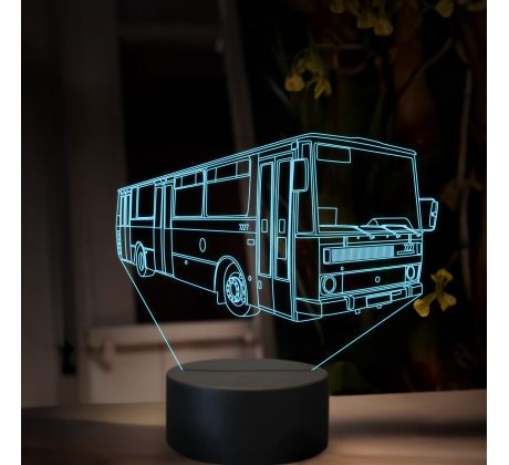 Beling 3D lampa, Karosa B 731, 16 farebná, GS22