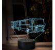 Beling 3D lampa, Karosa C 744, 16 farebná, GS24