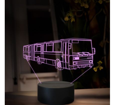 Beling 3D lampa, Karosa C 744, 16 farebná, GS24