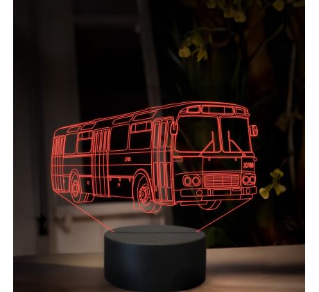 Beling 3D lampa, Karosa ŠM 11, 16 farebná, GS27