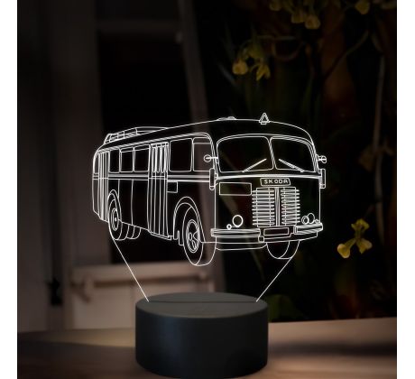 Beling 3D lampa, Škoda 706 RO, 16 farebná, GS28