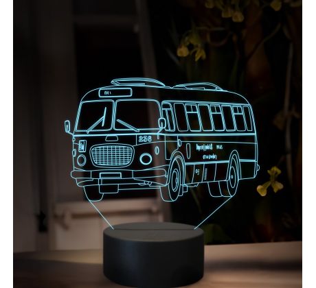 Beling 3D lampa, Škoda 706 RTO MTZ, 16 farebná, GS29