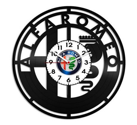 Beling vinylové hodiny Alfa Romeo, Q89
