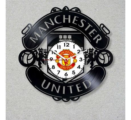 Beling vinylové hodiny Manchester united, Q96