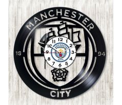 Beling vinylové hodiny Manchester city, Q97