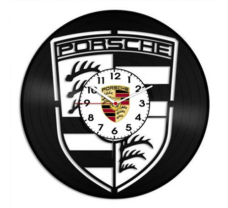 Beling vinylové hodiny Porche, Q100