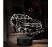 Beling 3D lampa, Škoda Octavia combi RS, 16 farebná, SA03