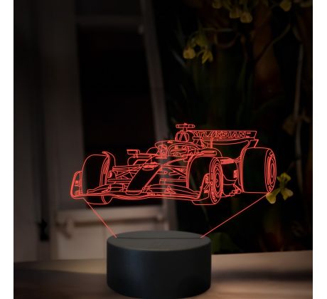 Beling 3D lampa, Carlos Sainz Williams,16 farebná, FF35