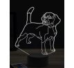 Beling 3D lampa, Beagle1, 16 farebná, PS03
