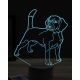 Beling 3D lampa, Beagle1, 16 farebná, PS03