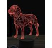 Beling 3D lampa, Beagle dog, 16 farebná, PS04
