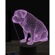 Beling 3D lampa, Bordeaux Mastiff, 16 farebná, PS05