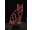 Beling 3D lampa, Border Collie dog, 16 farebná, PS07