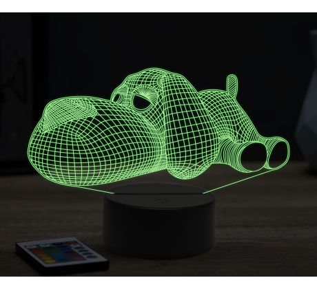Beling 3D lampa, Dog toy, 16 farebná, PS14