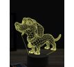 Beling 3D lampa, Funny Dachshund, 16 farebná, PS17