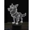 Beling 3D lampa, Funny German Shepherd, 16 farebná, PS18