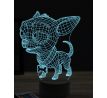Beling 3D lampa, Funny Chihuahua dog, 16 farebná, PS19