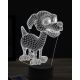 Beling 3D lampa, Happy cartoon dog, 16 farebná, PS23