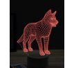 Beling 3D lampa, Husky dog, 16 farebná, PS25