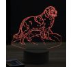 Beling 3D lampa, Newfoundland dog, 16 farebná, PS26