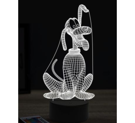 Beling 3D lampa, Pluto, 16 farebná, PS30