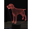 Beling 3D lampa, Pointer dog, 16 farebná, PS31