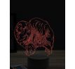 Beling 3D lampa, Pomeranian, 16 farebná, PS32