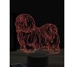 Beling 3D lampa, Shih Tzu, 16 farebná, PS34