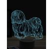 Beling 3D lampa, Shih Tzu, 16 farebná, PS34