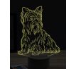 Beeling 3D lampa, Yorkie, 16 farebná, PS42