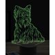 Beeling 3D lampa, Yorkie, 16 farebná, PS42