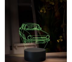 Beling 3D lampa, Škoda 100, 16 farebná, SA07