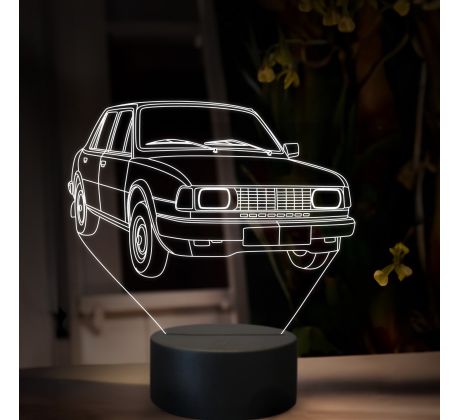 Beling 3D lampa, Škoda 105, 16 farebná, SA08
