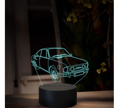 Beling 3D lampa, Škoda 110R, 16 farebná, SA09