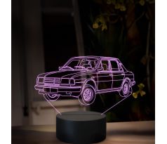 Beling 3D lampa, Škoda 125, 16 farebná, SA10