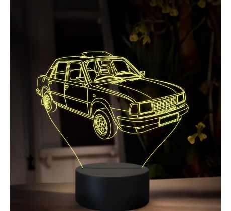 Beling 3D lampa, Škoda 130 gl, 16 farebná, SA11