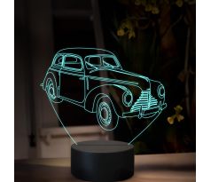 Beling 3D lampa, Škoda 1101, 16 farebná, SA13