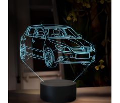 Beling 3D lampa, Škoda Fabia RS, 16 farebná, SA16