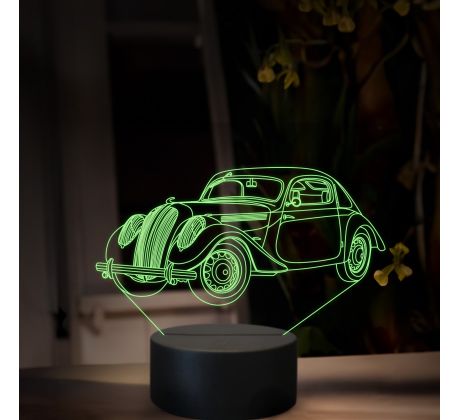 Beling 3D lampa, Škoda Popular (1930s), 16 farebná, SA17