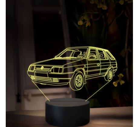 Beling 3D lampa, Škoda Forman, 16 farebná, SA18