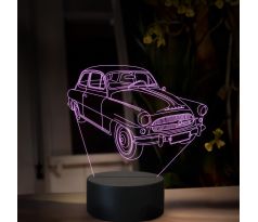 Beling 3D lampa, Škoda Octavia 1959, 16 farebná, SA19
