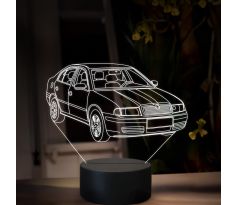 Beling 3D lampa, Škoda Octavia 1, 16 farebná, SA20
